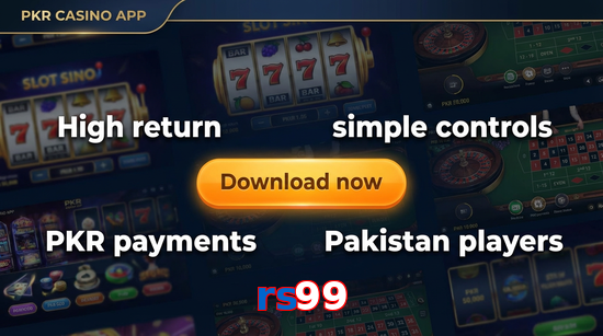 Main screen of Rs99 gamedownload page for PK players