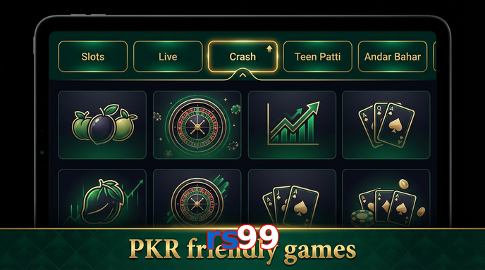 Game list for Rs99 games section